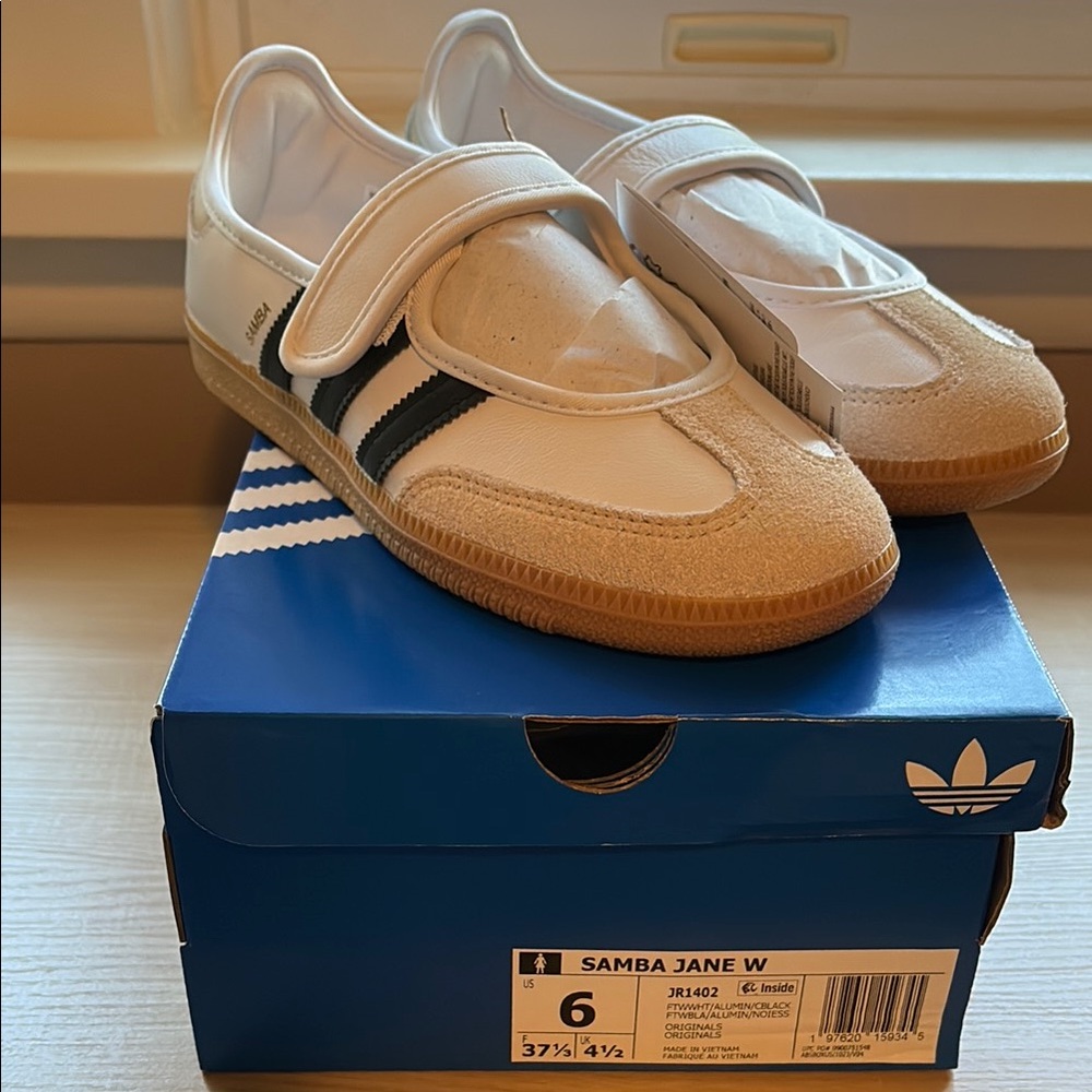 adidas Samba Jane W White Black Gum Women’s Sneakers